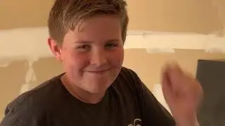 He tried root beer for the first time...