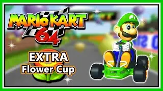 Mario Kart 64 - Extra Flower Cup | Luigi