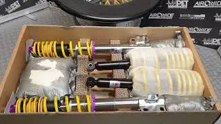 Zawieszenie gwintowane KW Variant 1 do Fiata Punto  188 od 1999-  MAPET-TUNING.com unboxing
