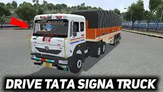 Driving Tata Signa Truck with Load ||