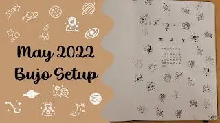 Bullet Journaling | May 2022 Bujo Setup