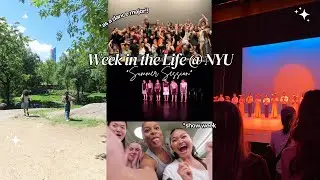 Week in the life as a Dance Major at NYU *Summer Session*