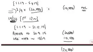 Tax Adjusted Trading Loss - Loss in opening years - ACCA Taxation (TX-UK)