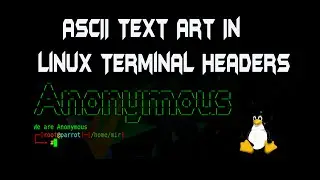 How to add custom Linux Terminal ASCII Art | 