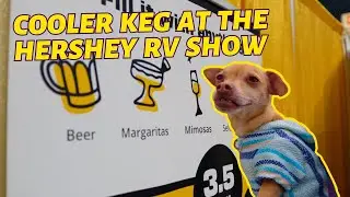 Cooler Keg at the 2025 Hershey RV Show