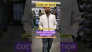 😍ICAR UG APPLICATION FORM 2024 OUT🧡 &bull; CUET ICAR 2024 LATEST NEWS #ICAR2024 #CUET #ICAR #studentsbuzz