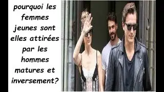 pourquoi les femmes jeunes sont elles attir&eacute;es par les hommes matures et inversement