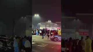 Cops arrived & chilled #mississauga #chaandraat #eid #halal #celebration #ontariocanada #desi