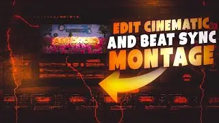 Edit Montage Like 8Bit Mamba!Kinemaster Tutorial! Beat sync + sky glow + Velocity + 3d text 🔥❤