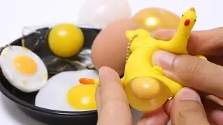 ASMR Squishy #090 Weird Egg Squishy Squeeze