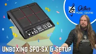 РАСПАКОВКА Roland SPD-SX &mdash; базовая настройка