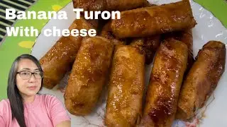 Banana Turon Recipe/ How to make banana turon with cheese/Filipino dessert/ quick and easy/ ANNA TV
