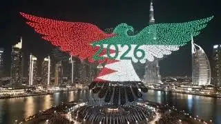 Dubai - New Years 2026 The Biggest Show on Earth! World's Tallest Fireworks #LaserShow #DroneShow