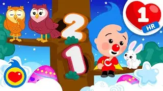 As Corujas 🦉 😴 e + canções calminhas 💤 | 1 hora de Música Infantil com Um Herói do Coração ❤️