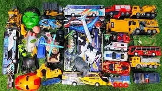 Hunting mobil mobilan mobil balap, truk molen, mobil ambulance, truk tambang, helikopter, pesawat