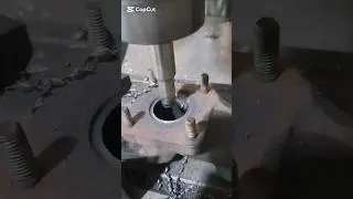 Boring Tool on Milling Machine#millingtools #milling #tools