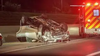 I-94 and VanDyke Rollover (Detroit, MI) 10/14/18