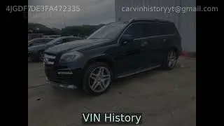 2015 Mercedes-benz Gl-class 550 4matic 2015 4JGDF7DE3FA472335