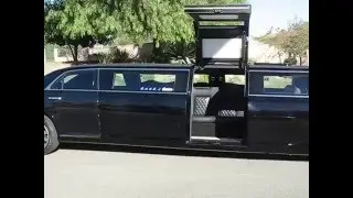 Black Chrysler 300 limo Service in Long Beach CA - RelentlessLimo.com
