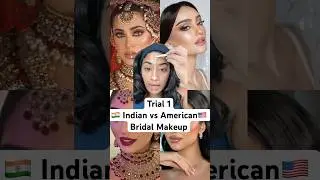BRIDAL TRIAL 1 for MY DUAL INDIAN-AMERICAN 3 DAY WEDDING👰🏽&zwj;♀️💍