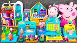 91 Minutes Satisfying with Unboxing Cute Peppa Pig Peppa's Shopping Centre Playset ASMR| Review Toys