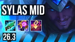 SYLAS vs AHRI (MID) | 47K damage | EUW Challenger | 26.3