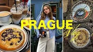 Vlog in Prague, coffee shop ☕️, visiting the city and shopping 🛍️