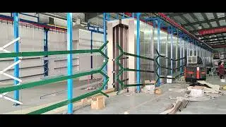Y post powder coating green come with security fence