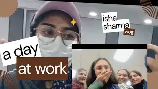 Office ka vlog toh sab bana lete h floor per ka vlog banaya maine#ishasharma#dailyvlogs#officevlogs 