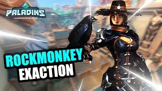 rockmonkey Cassie Pro Competitive l MASTER l EXACTION l PALADINS GAMEPLAY