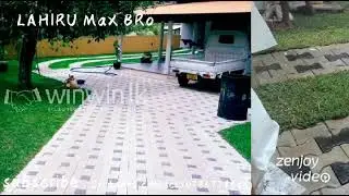 interlog car path, interlog car paths design, Sri lanka,garden, landscape,LAHIRU MaX BRo, contact,