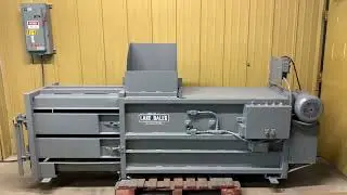 Lake Engineering W02245 Horizontal Hydraulic Cardboard Baler Compactor Press