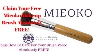 Mieoko Makeup Brush - Absolutely FREE -DEMO