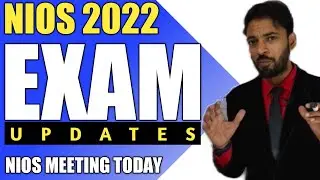 Nios April 2022 Exam Online Declaration || Nios Exam 2022 Cancel Or Postpone || Nios TMA Solution