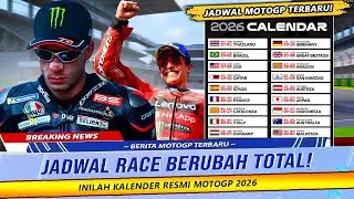 RESMI BERUBAH! INI DIA JADWAL LENGKAP MOTOGP 2026 TERBARU