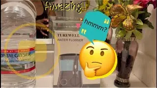 Q&rsquo;s Reviews 🤔: TUREWELL Water Flossing Oral Irrigator 🪥🦷💦😁