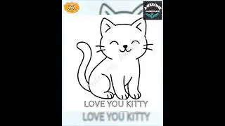 Cat Coloring Page &ndash; Easy Printable for Kids