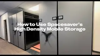 How to Use Spacesaver's High Density Mobile Storage