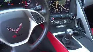 Corvette C7 Z51 2015 Interior Adrenaline Red