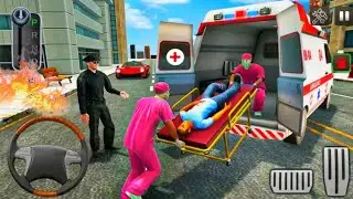 Ambulance Simulator 2021-#1 New Cars Driving Games-Android Gameplay |Rescue Games | Ambulance Game