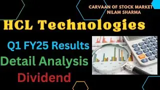 HCL Technologies Ltd Q1FY25 Results Latest News | Dividend Payout | Carvaan of Stock Market