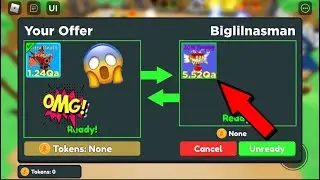Trading Ultra Death Dragon in Clicker Simulator