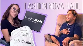Husband rates my FASHION NOVA outfits | TRY ON HAUL