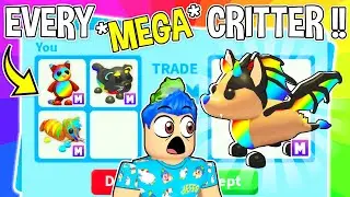 Trading EVERY *MEGA NEON CRITTER PET* In SOUTHEAST ASIA Egg In Adopt Me Roblox!! Adopt Me (TRADES)