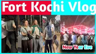Fort Kochi Vlog | New Year Eve | Cochin Carnival 2025-26