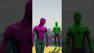 GTA 5 Epic Water Ragdolls | Spider-Man Jumps / Fails ep.(16) #shorts