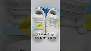 My favorite first walking shoes for our twins #striderite #walkingshoes #babyshoes #firststeps
