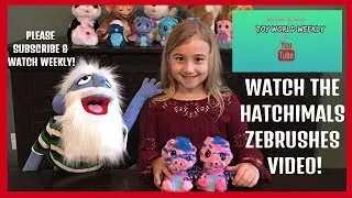 HATCHiMAL HATCHiBABiES SEASON ONE  ZEBRUSHES VIDEO 2018-TOY WORLD WEEKLY