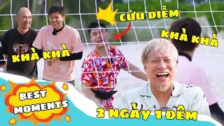 2 NGÀY 1 ĐÊM: Diễm SỤM NỤ vì không biết chơi bóng chuyền, Tiến Luật ép tới cùng, Chú Sáu cười đắc ý