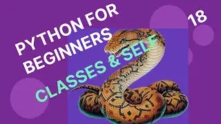 Python classes Part 1  How to use self